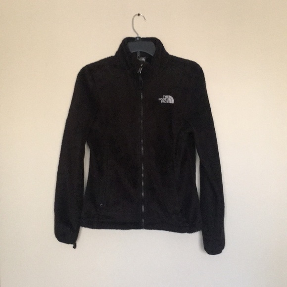 The North Face Jackets & Blazers - Black fuzzy North Face zip up